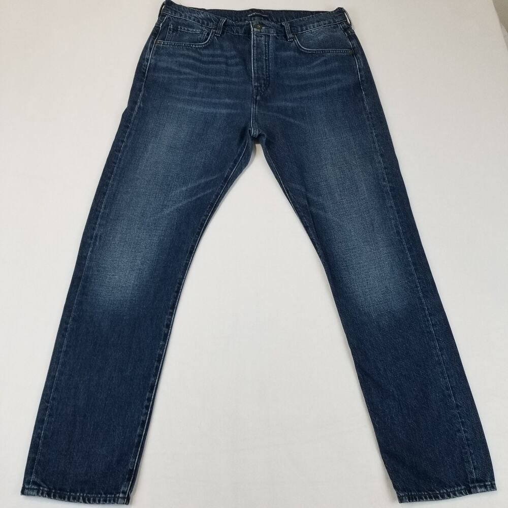 Levis Made & Crafted Jeans Womens 30x29 Blue Slouchy Taper Button Fly PC9 27259